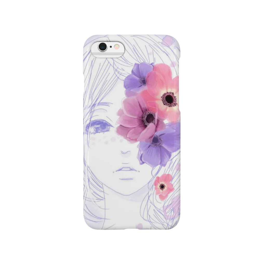 yuki-nのアネモネガール Smartphone Case