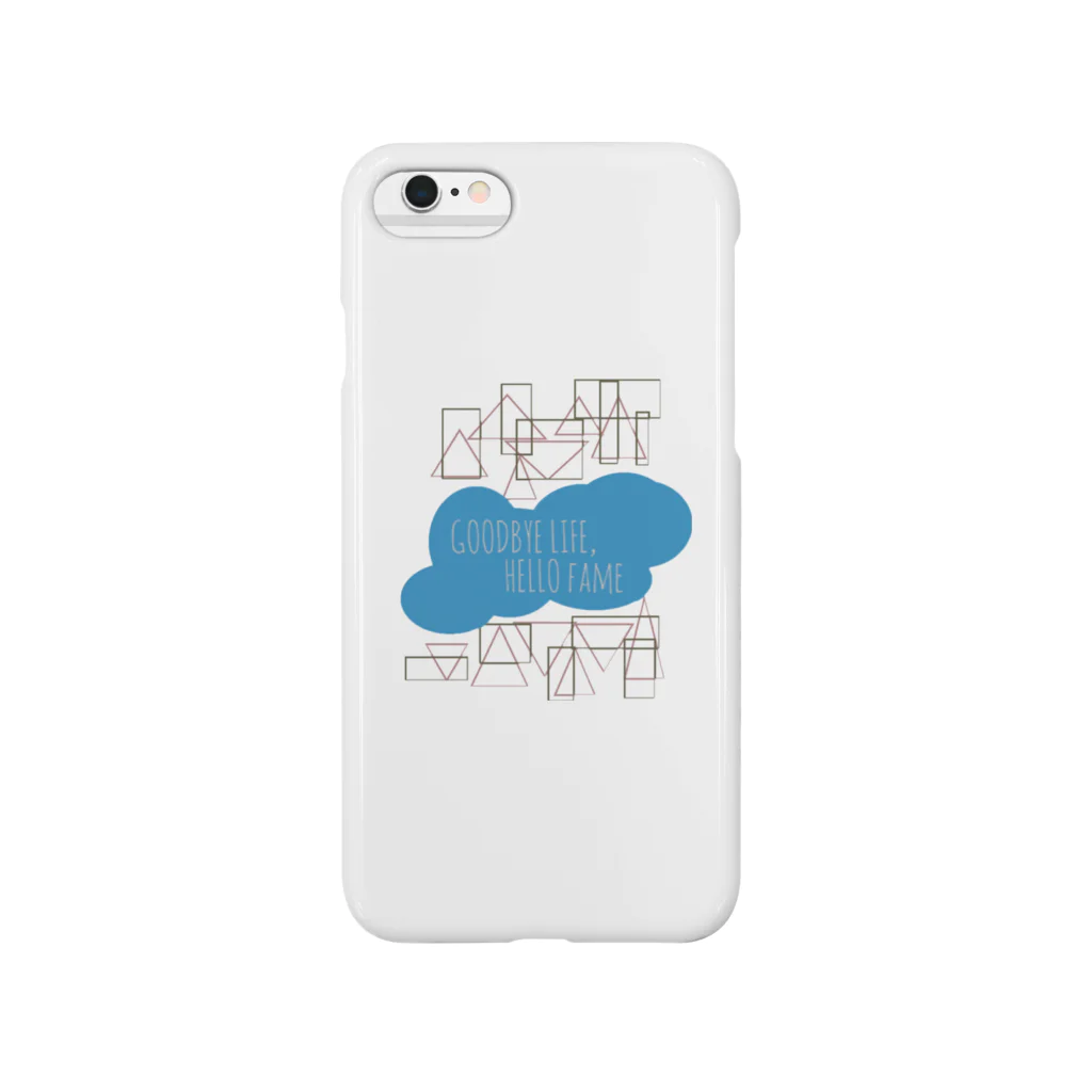 n t k .のGOODBYE LIFE,HELLO FAME Smartphone Case