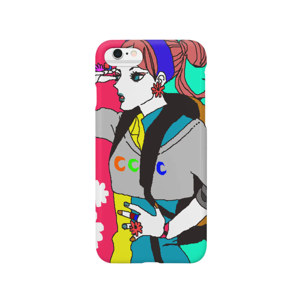 アピリオドランアウトのflower Smartphone Case