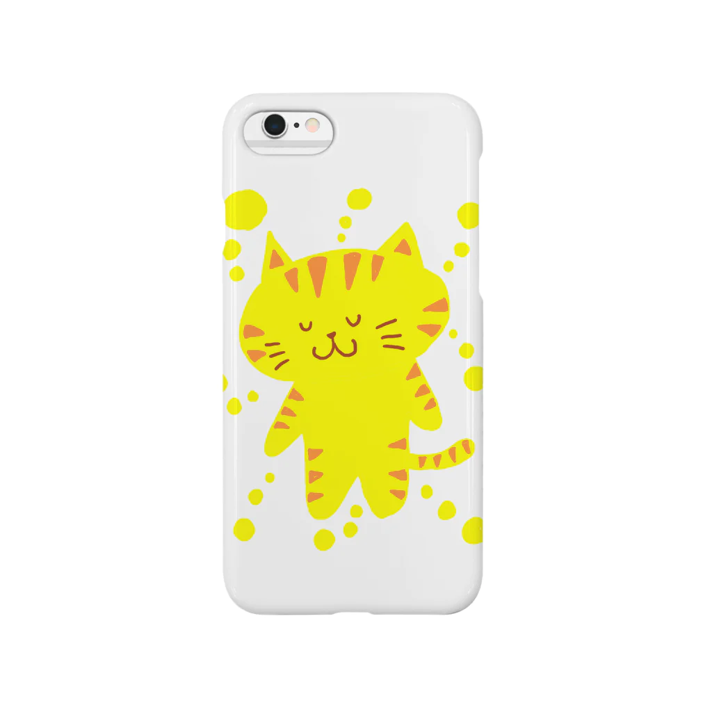 えかきにゃんこのお店♪のきいろいねこ Smartphone Case