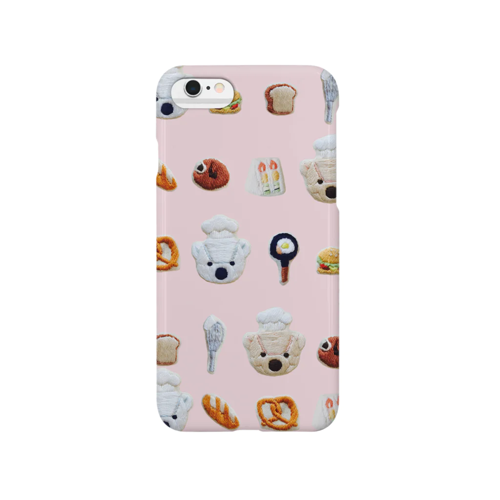 pulpy。のコックベアーと美味しいパン Smartphone Case