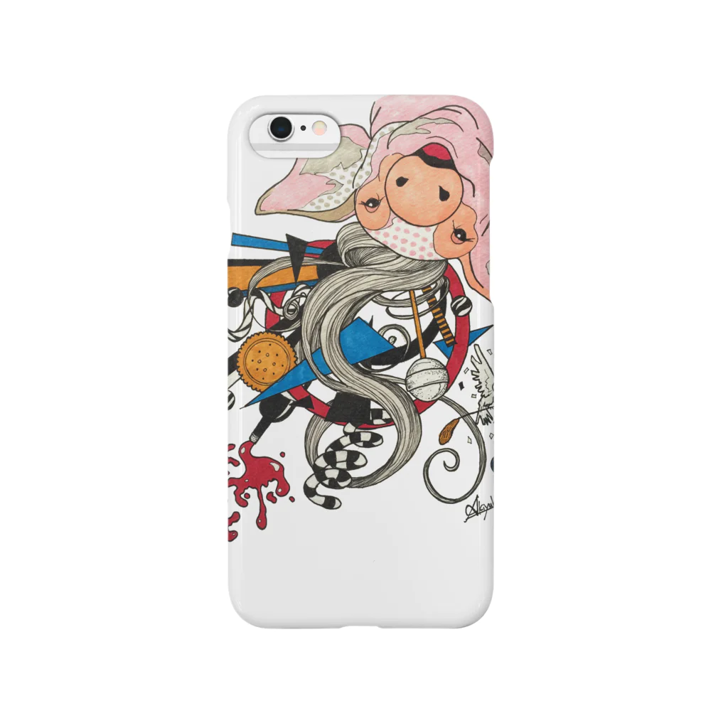 あっQ屋のhappy mind piggy Smartphone Case