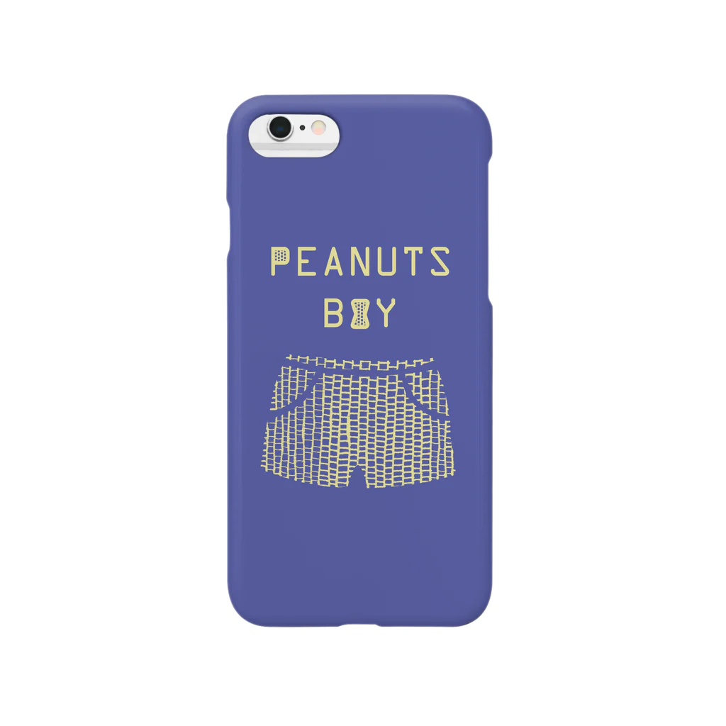 YUKIHO. KのPEANUTS BOY パンツ (青) Smartphone Case