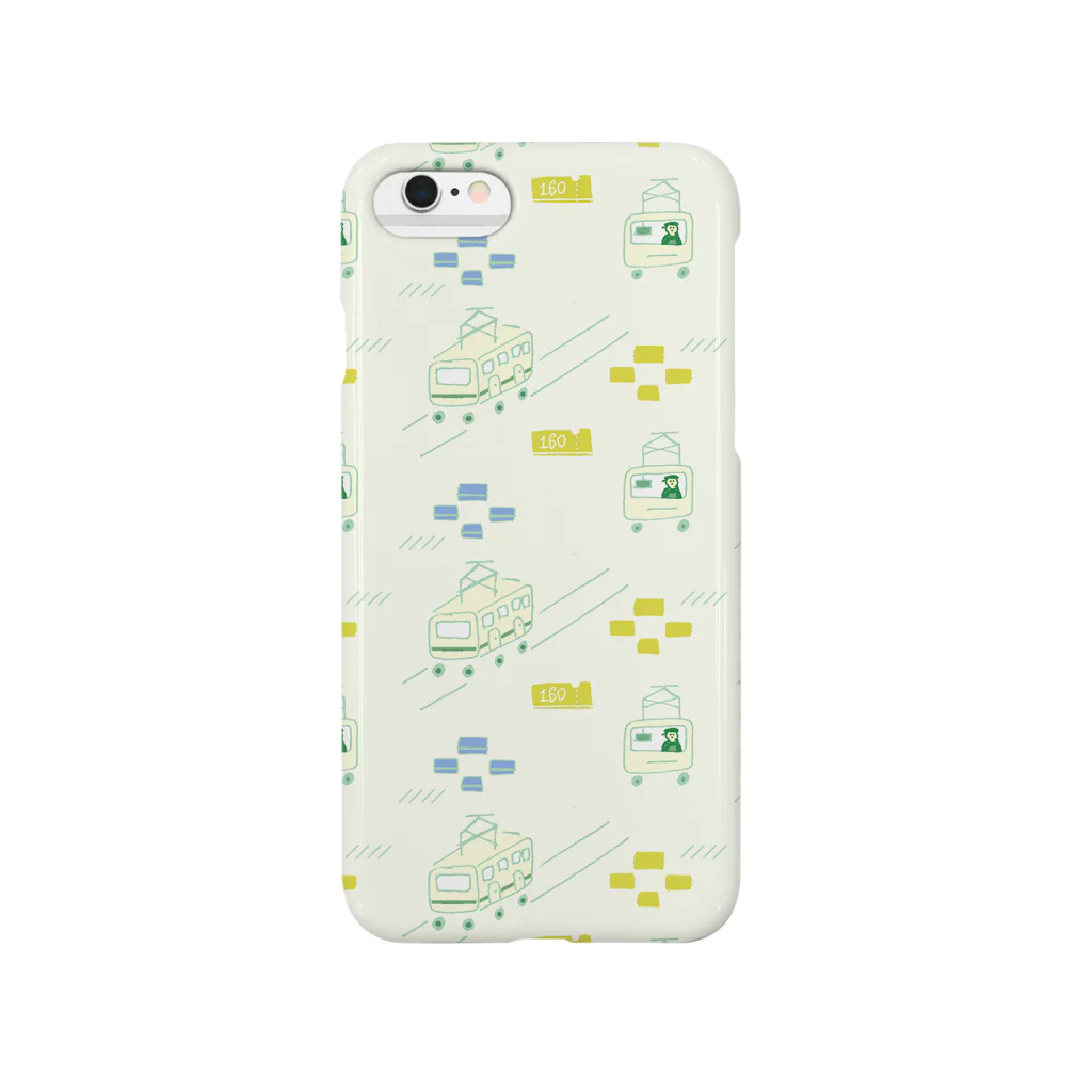 戸田江美の都電もよう Smartphone Case