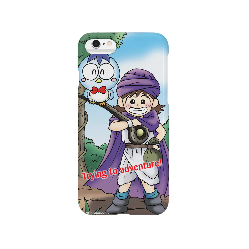 きみのみきのWonderlandの【iPhoneケース】冒険しよう！ Smartphone Case