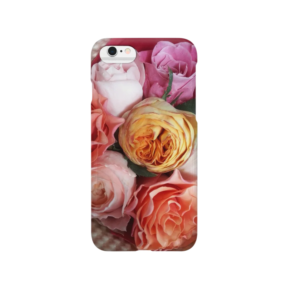 七色花面の薔薇のリズム感♪ Smartphone Case