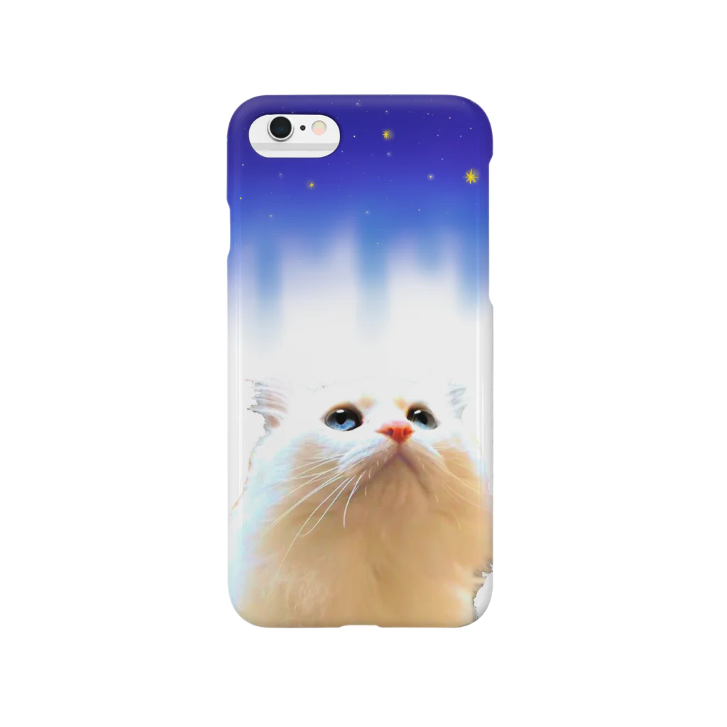  "chuna × kochi" cats shopのしらたまの夢。iPhoneケース Smartphone Case