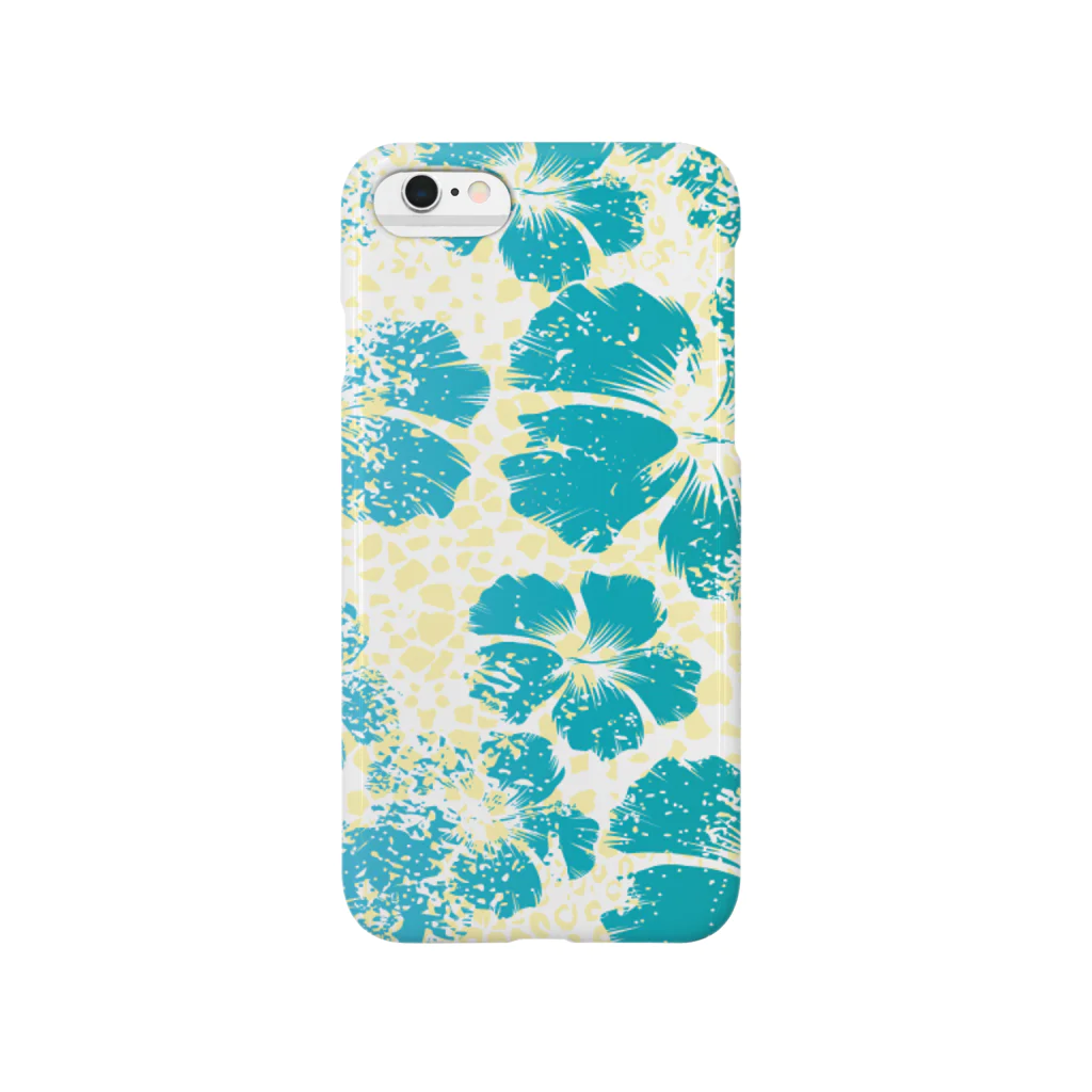 ka'apuniの leopard*hibiscus Smartphone Case