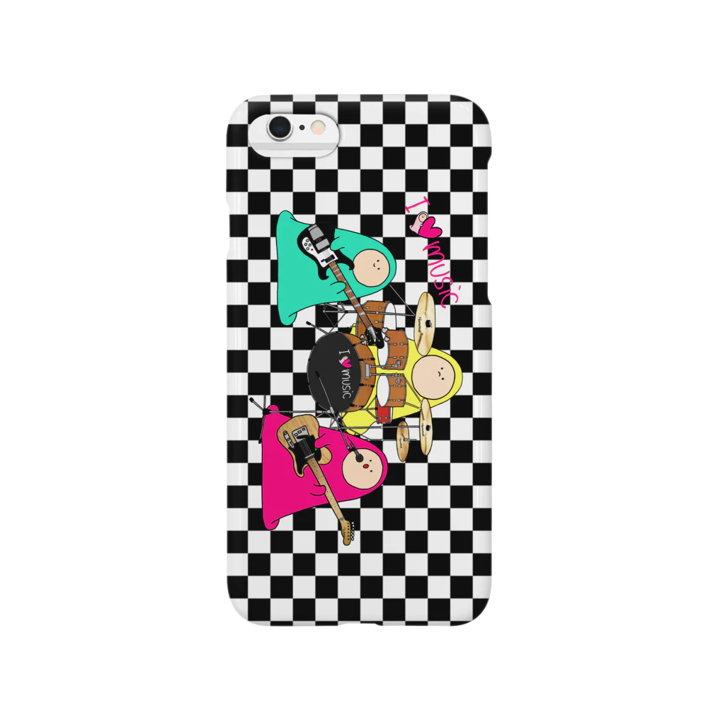 フトンナメクジのI LOVE MUSIC - アイラヴミュージック バンドVer. Smartphone Case