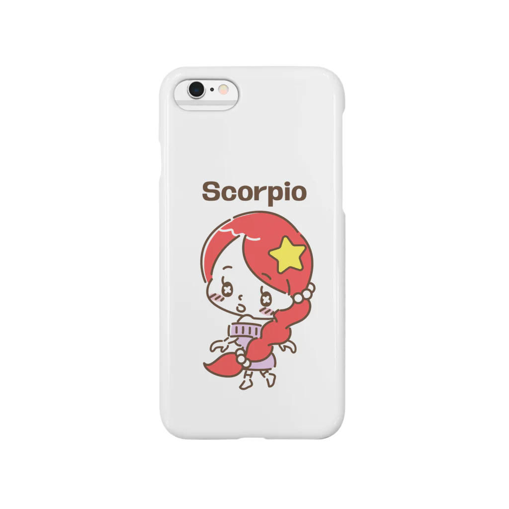 もふこのゆめかわ！１２星座シリーズ　さそり座の女の子のグッズです！ Smartphone Case