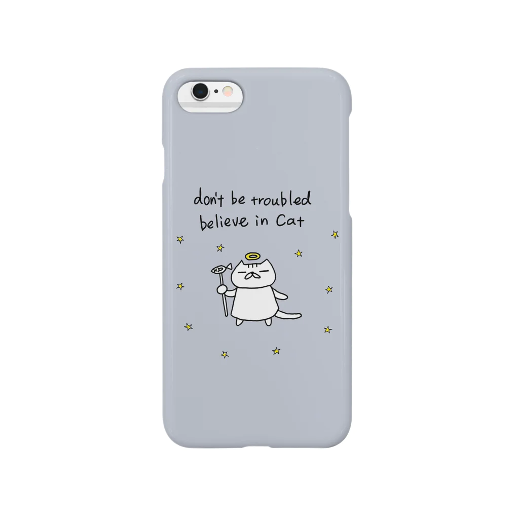 ムラカミアヤコのCAT IS GOD（ネコを信じよ） Smartphone Case