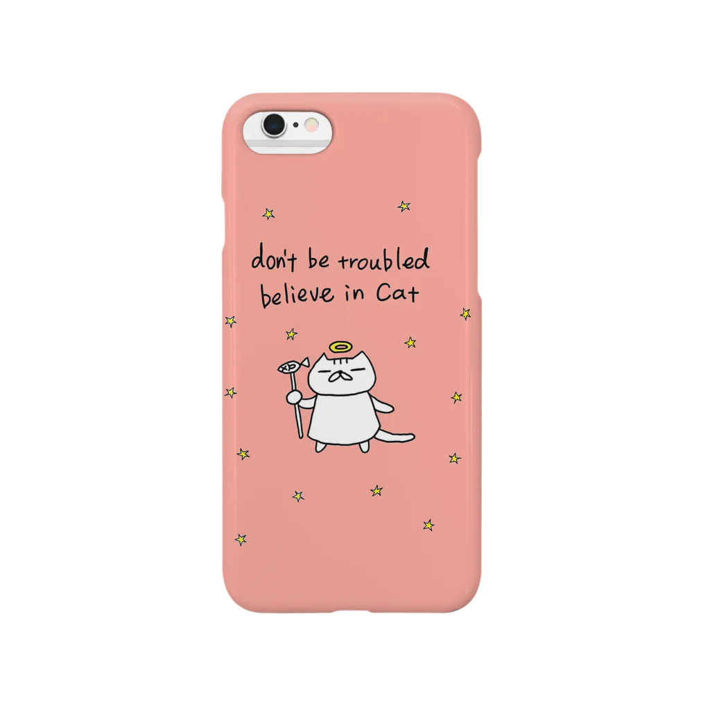 ムラカミアヤコのCAT IS GOD(ネコを信じよ） Smartphone Case