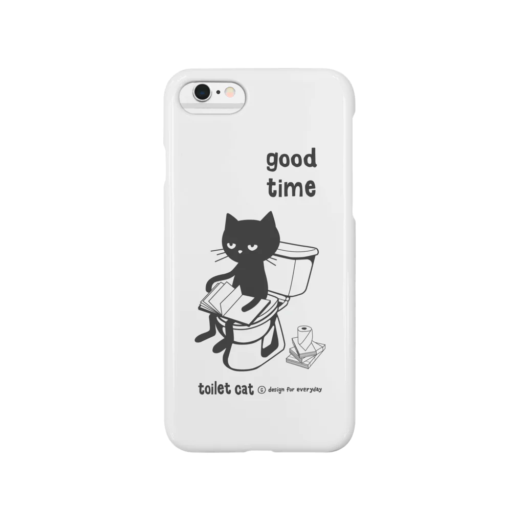 Design For Everydayのトイレとねこ スマホケース