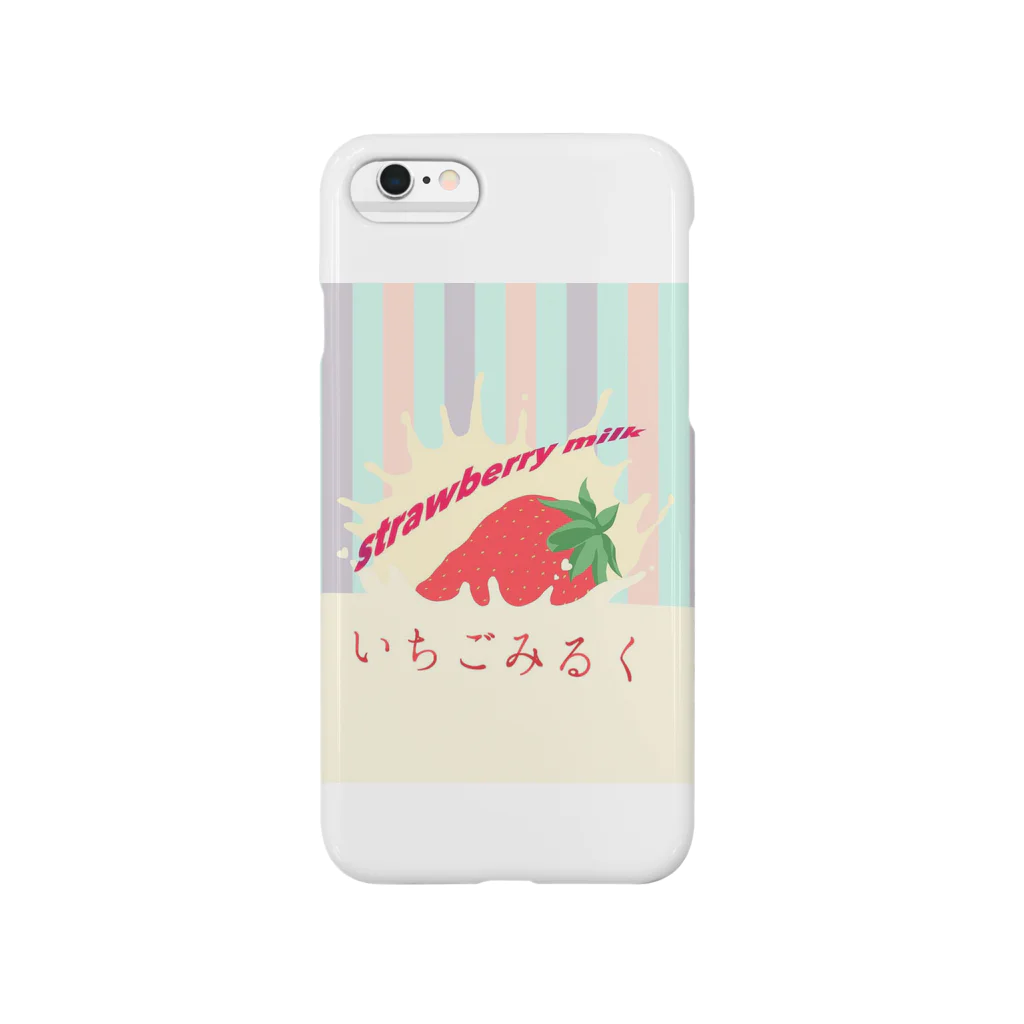 東江のいちごみるくクラウン Smartphone Case