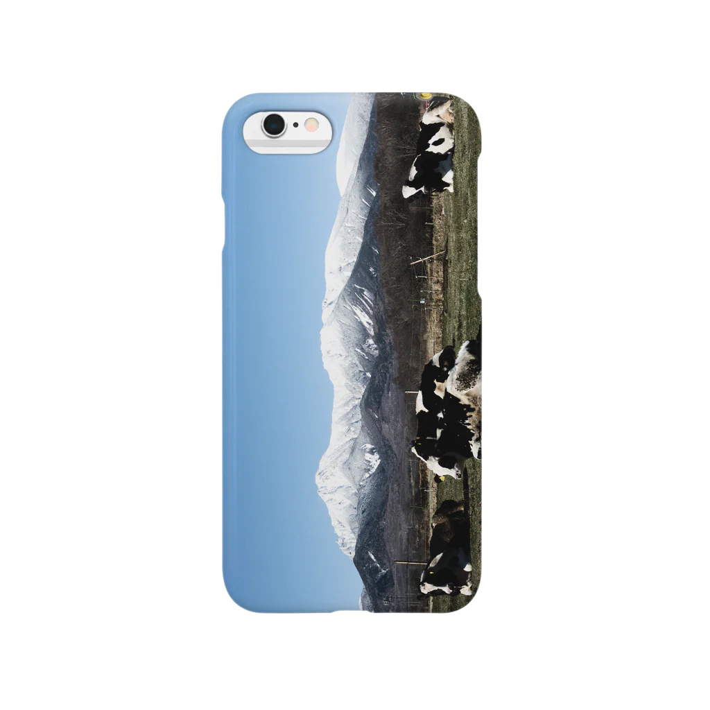 ムスメミユキの八ヶ岳と牛 Smartphone Case