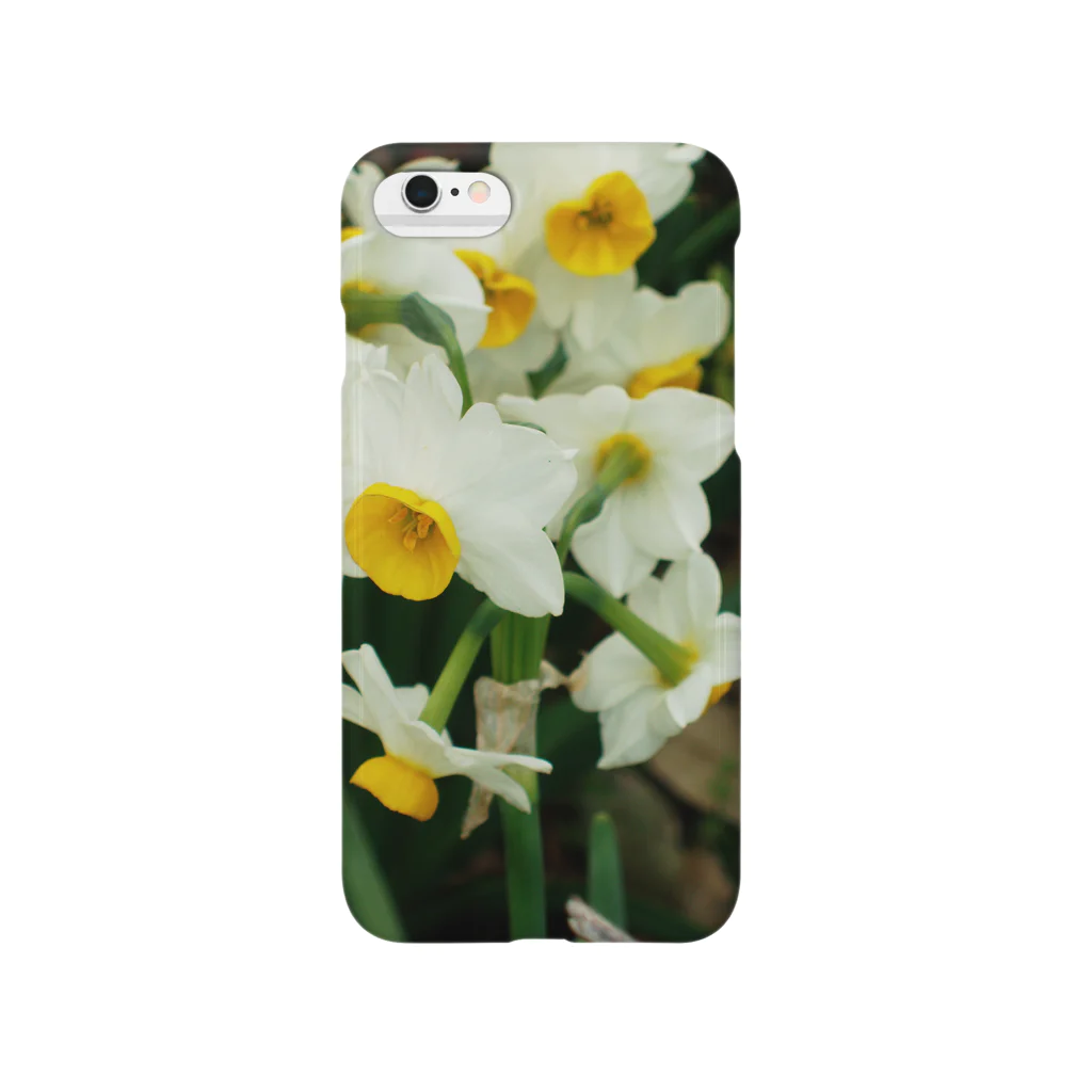 hiroki-naraの水仙　スイセン　DATA_P_100　春　spring Smartphone Case