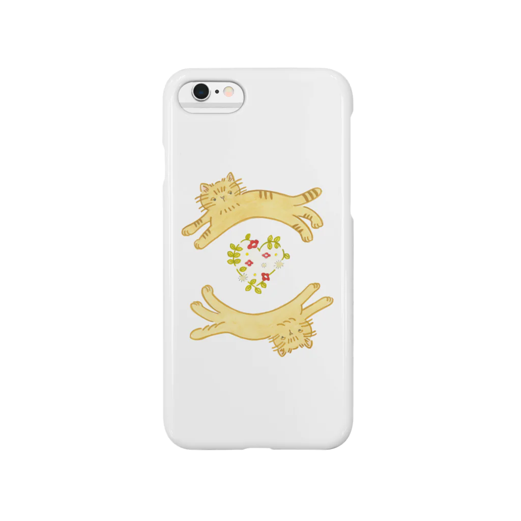 KATAGIRI AYANOの【iPhone】猫 イラスト Smartphone Case