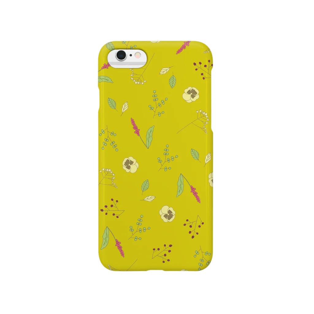 aynのautumn flower Smartphone Case