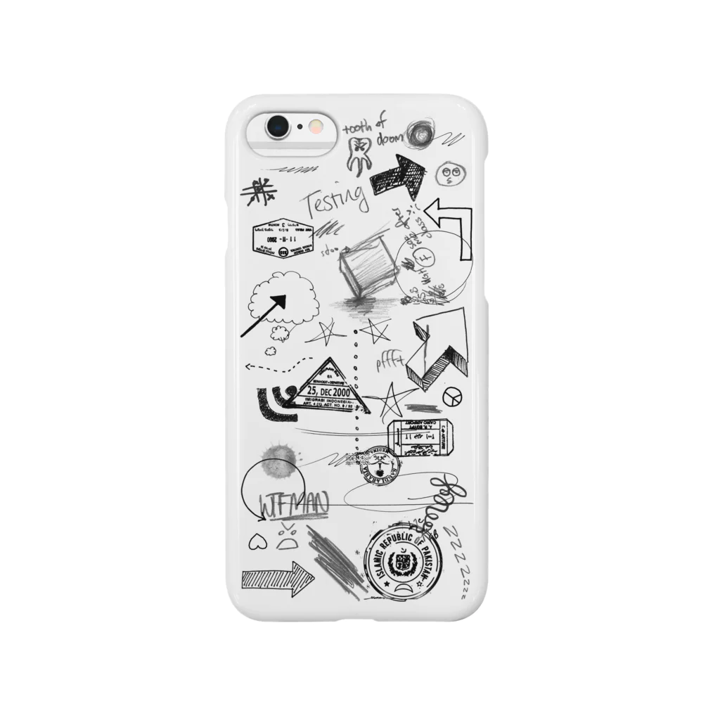 Panic Junkieのscribble Smartphone Case