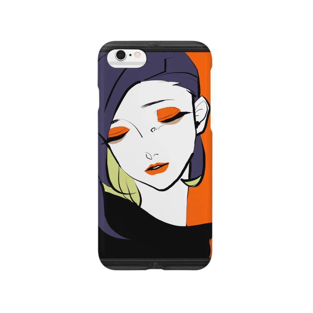 進級判定の季節の額縁の乙女 Smartphone Case