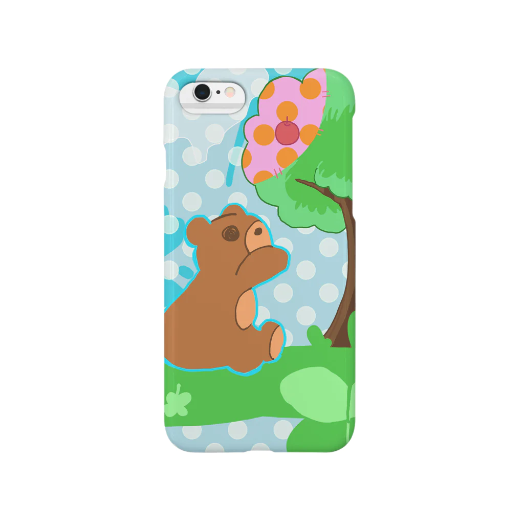 noise009のクマりんご Smartphone Case