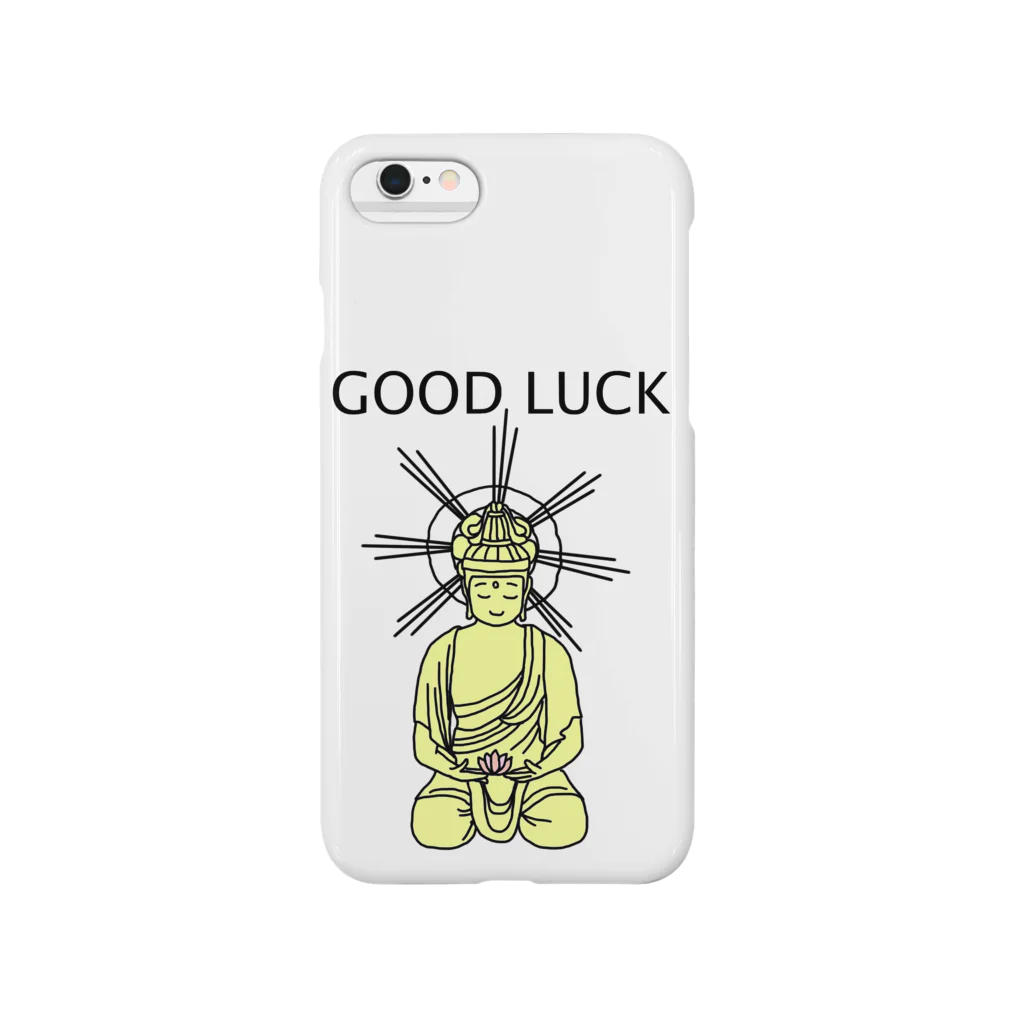 おぼろゾーンのGOOD LUCK スマホケース