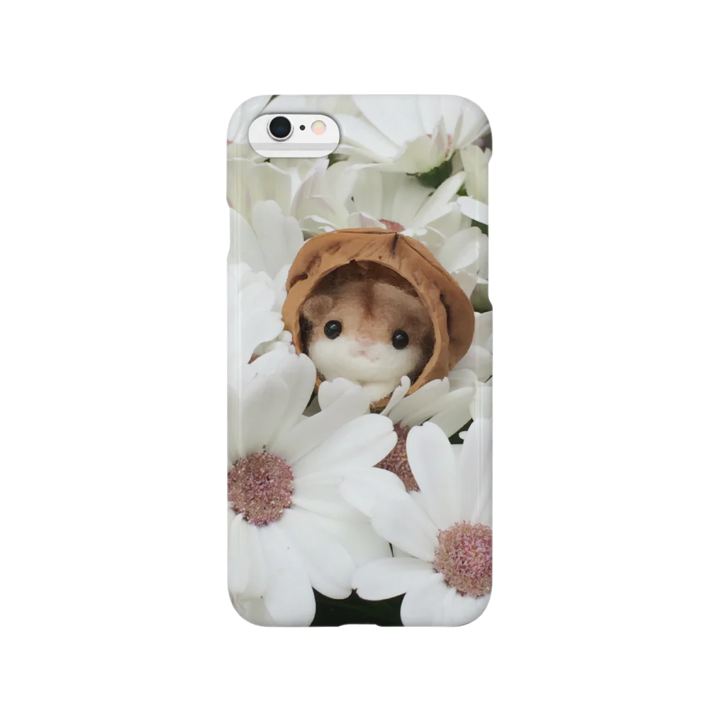 mukumukuのお花畑のカラハムちゃん Smartphone Case