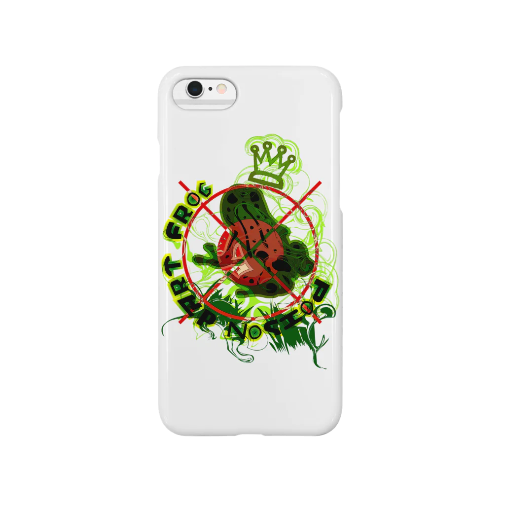 AURA_HYSTERICAのPoison_dart_frog Smartphone Case