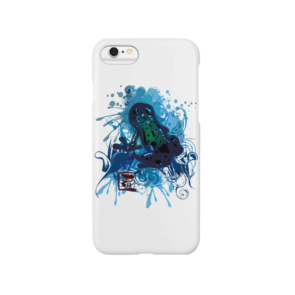 AURA_HYSTERICAのPoison_dart_frog Smartphone Case