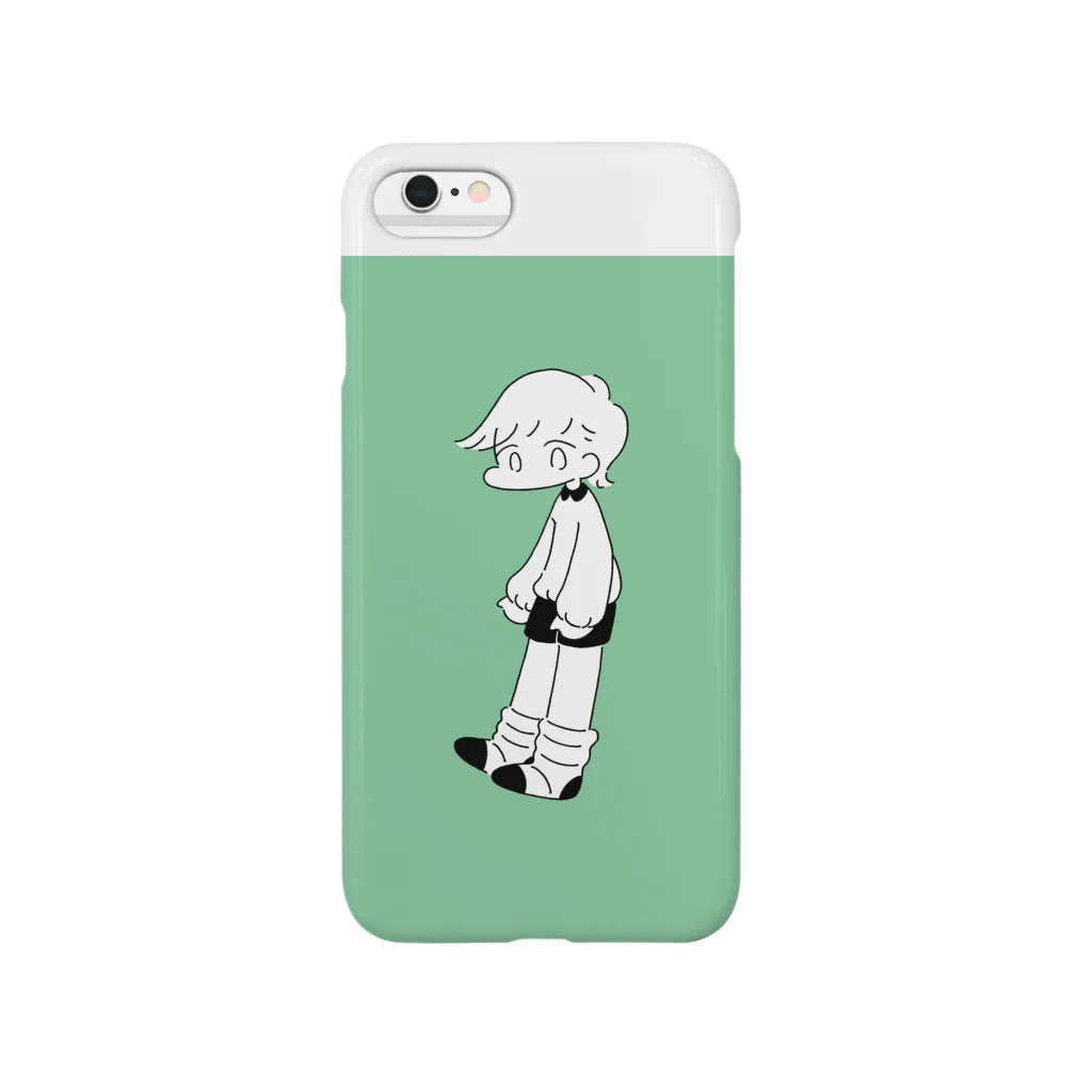 くだものやさんのみどりiPhoneケース Smartphone Case