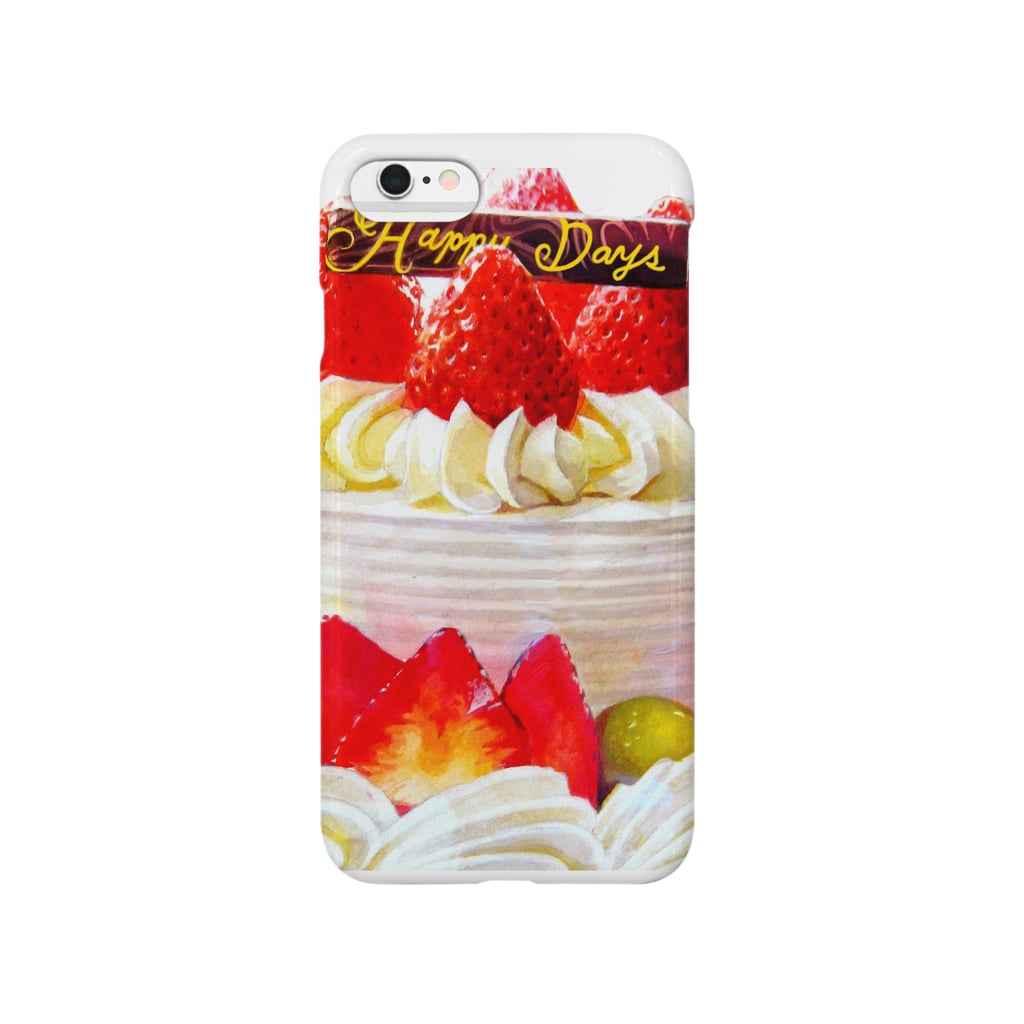 SWEET*× SWEET*のフルーツたくさんケーキのスマホケース Smartphone Case