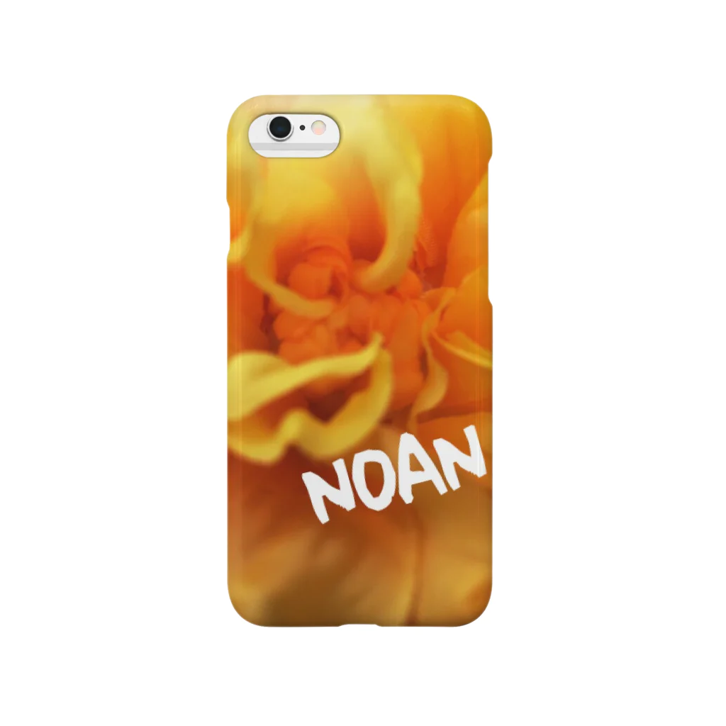 NOANのfloweryellow スマホケース