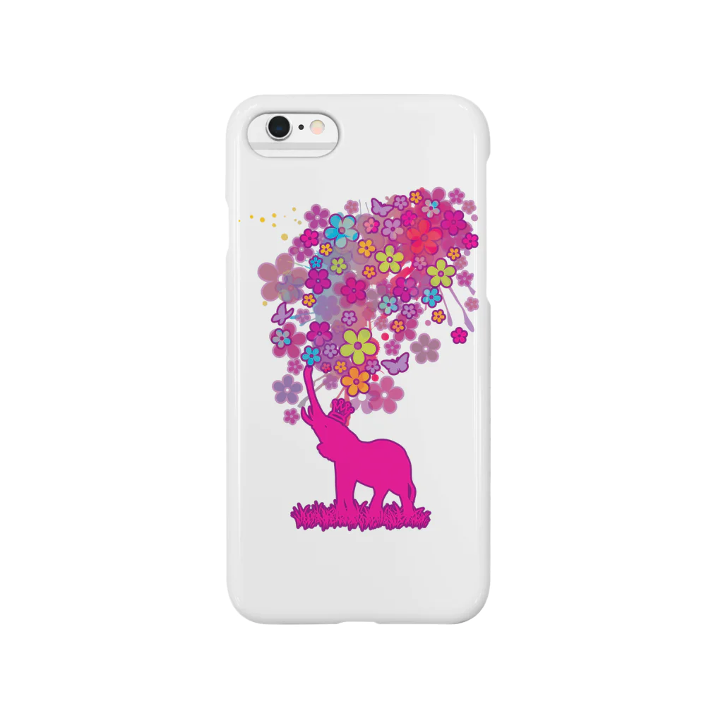 AURA_HYSTERICAのElephant_Bathing Smartphone Case