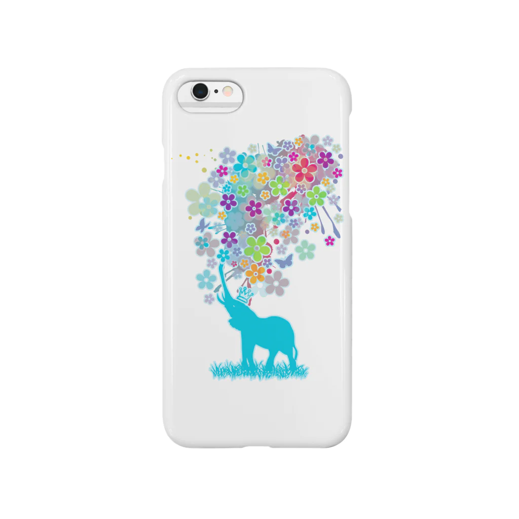 AURA_HYSTERICAのElephant_Bathing Smartphone Case