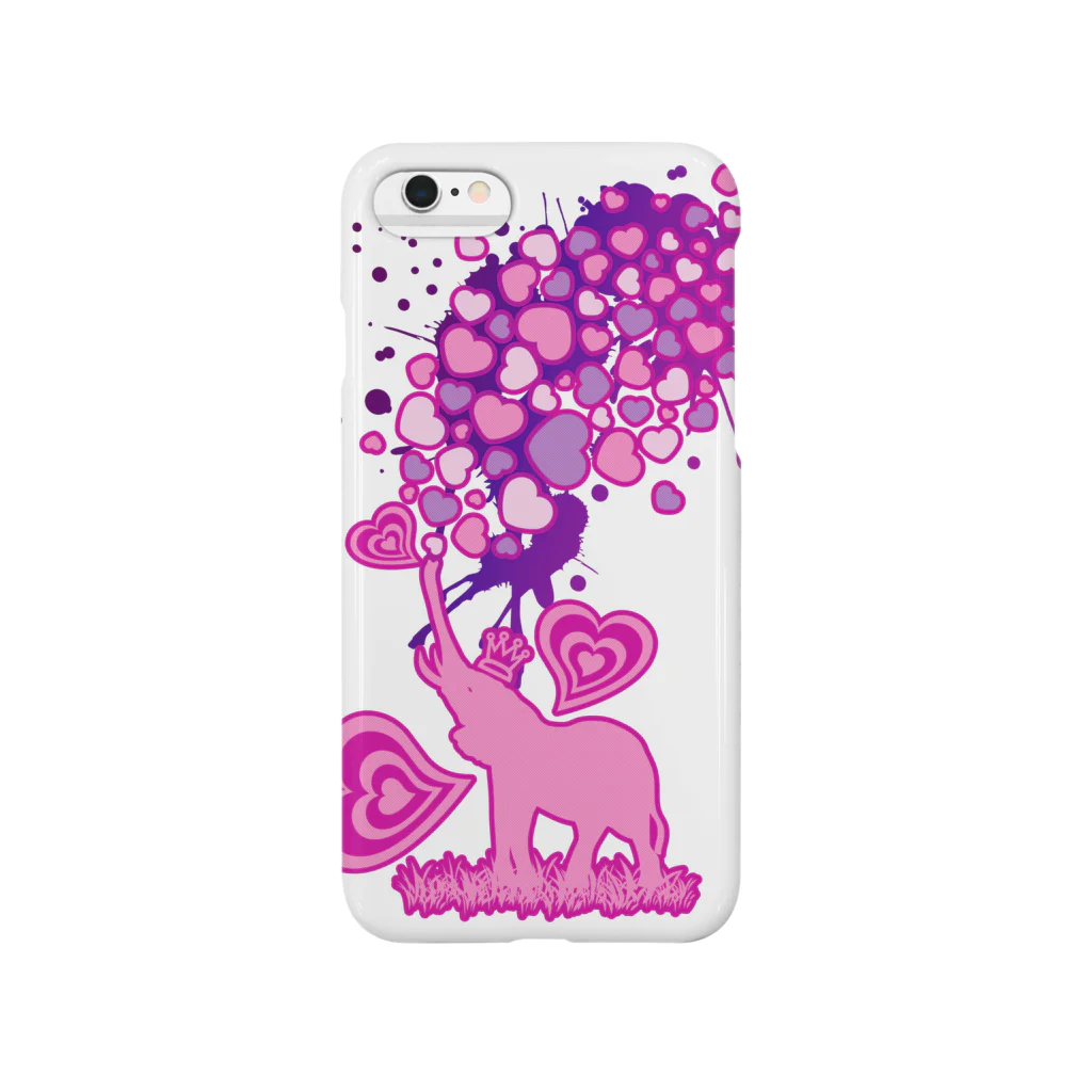 AURA_HYSTERICAのElephant_Bathing Smartphone Case