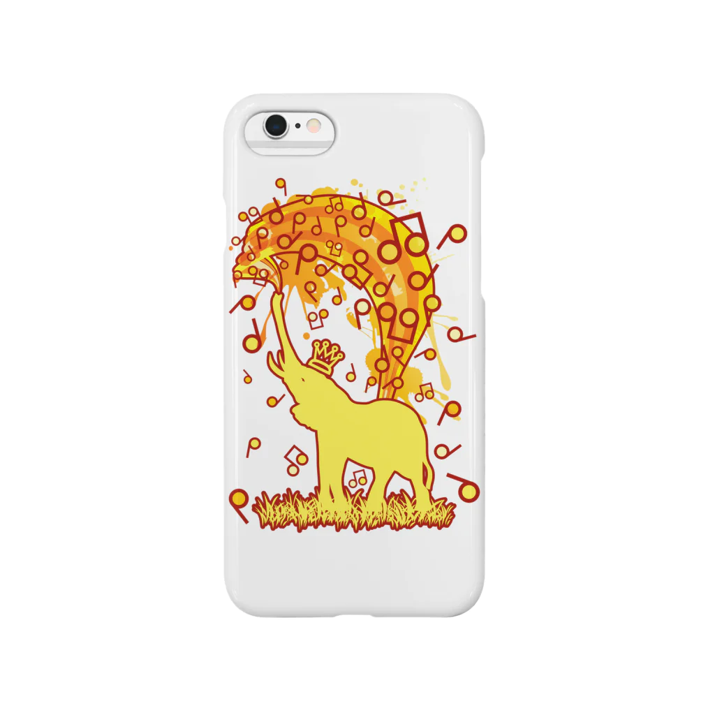 AURA_HYSTERICAのElephant_Bathing Smartphone Case