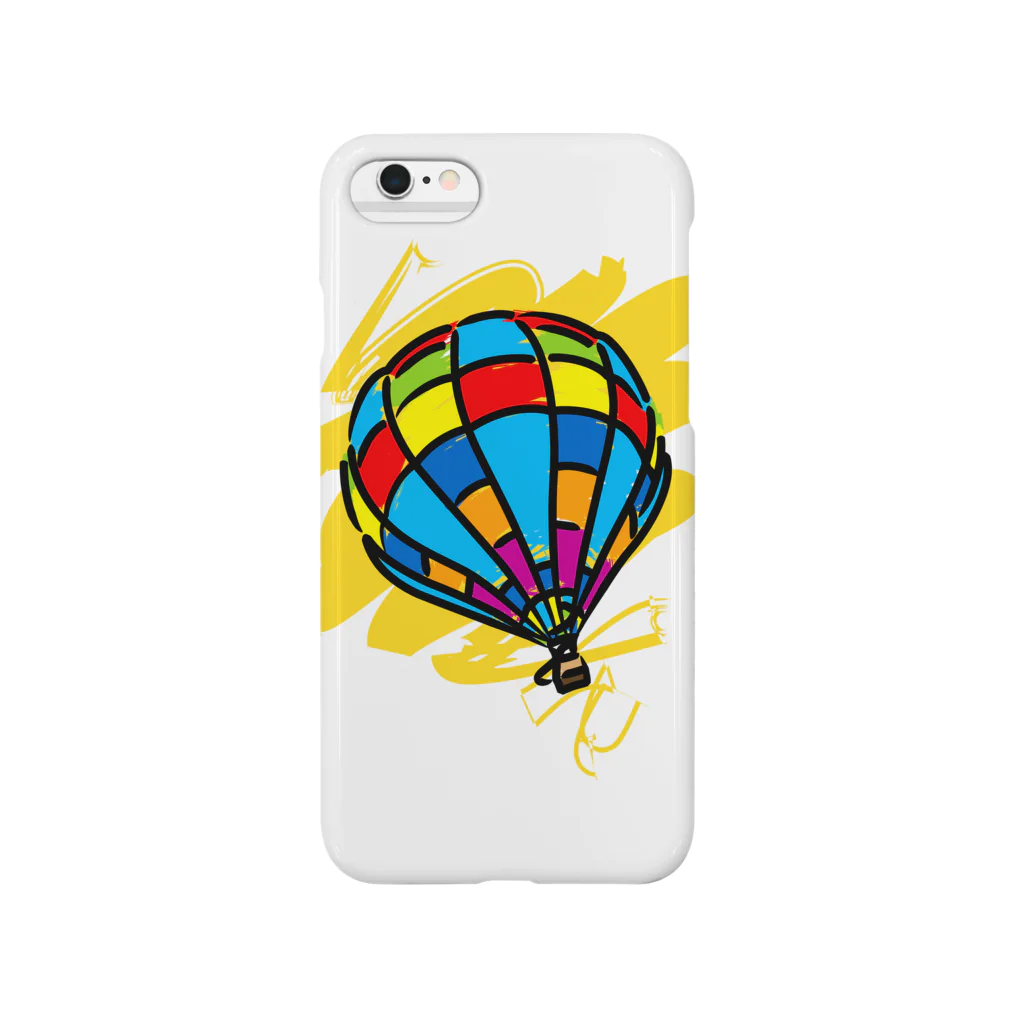 AURA_HYSTERICAのHot_Air_Balloon_Trip スマホケース