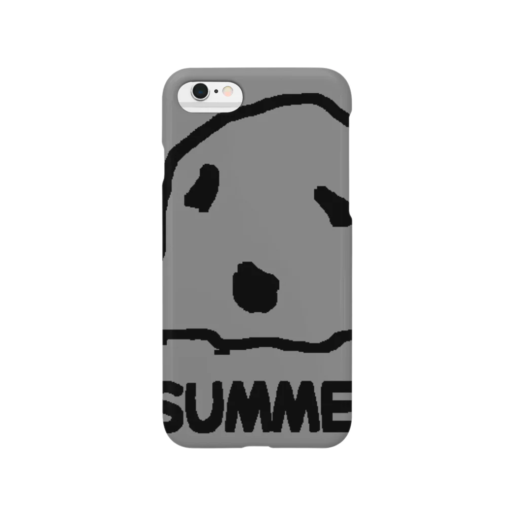 summer（さまー）のsummer（さまー）goods　black Smartphone Case