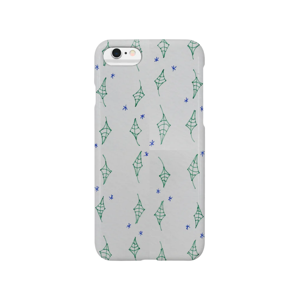 okamauのleaf pattern_01 Smartphone Case