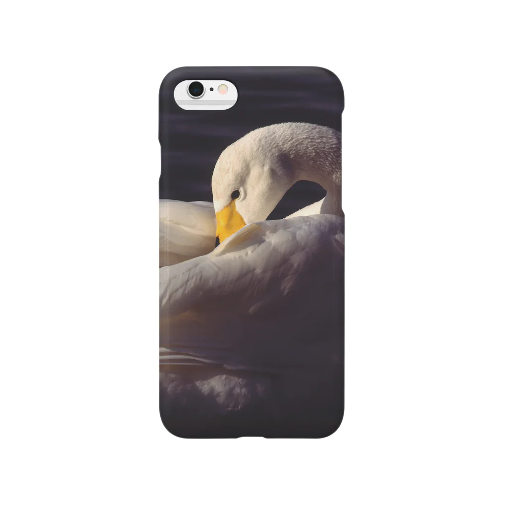 HappyCafeのiphone ケース　白鳥 2 Smartphone Case