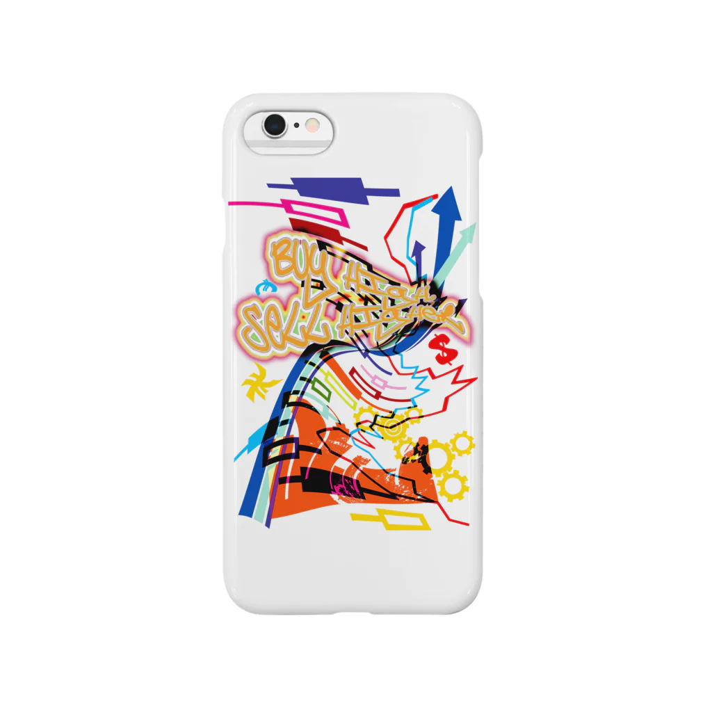 AURA_HYSTERICAのBuy high, sell higher Smartphone Case