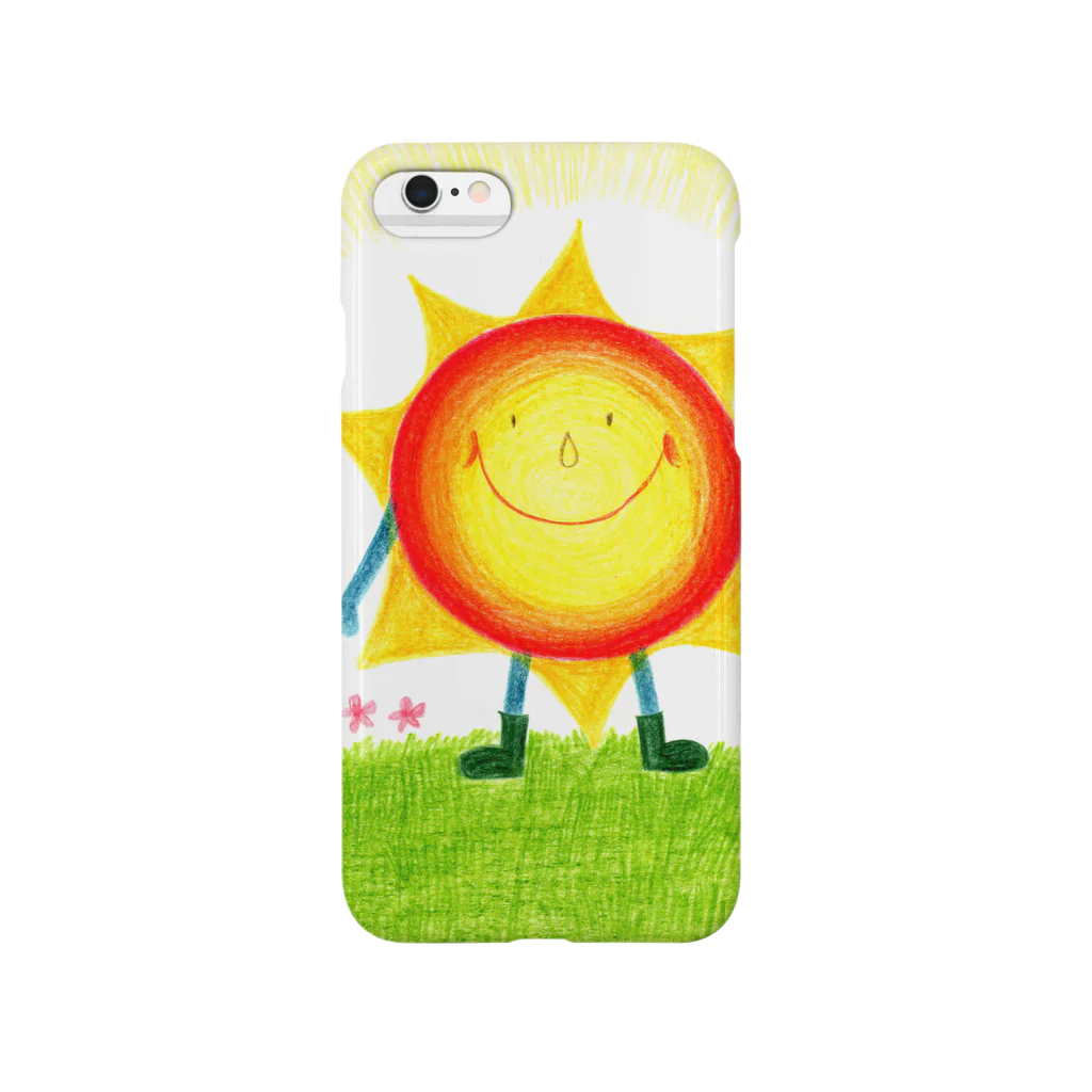littletrianglesの太陽の子Sunny Smartphone Case