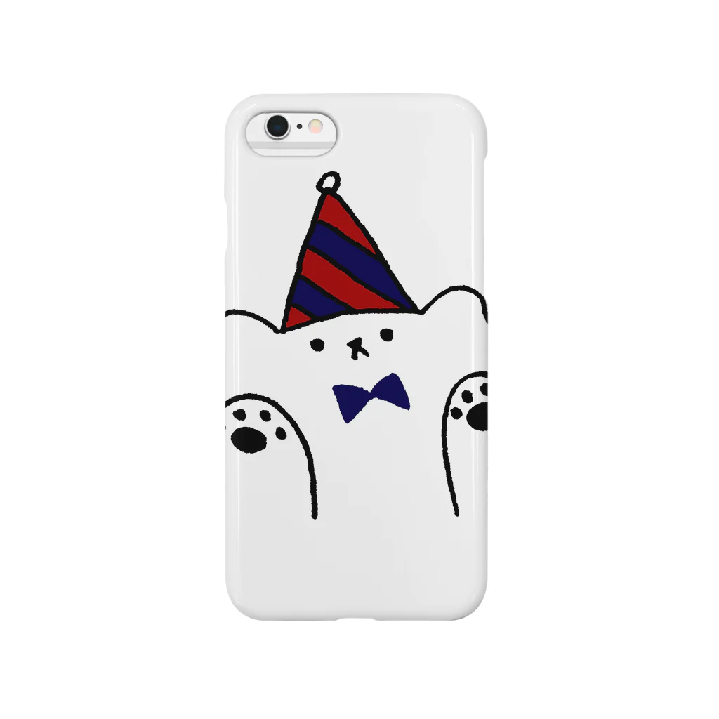 yukkiiiiiのはりつきしろくまさん Smartphone Case