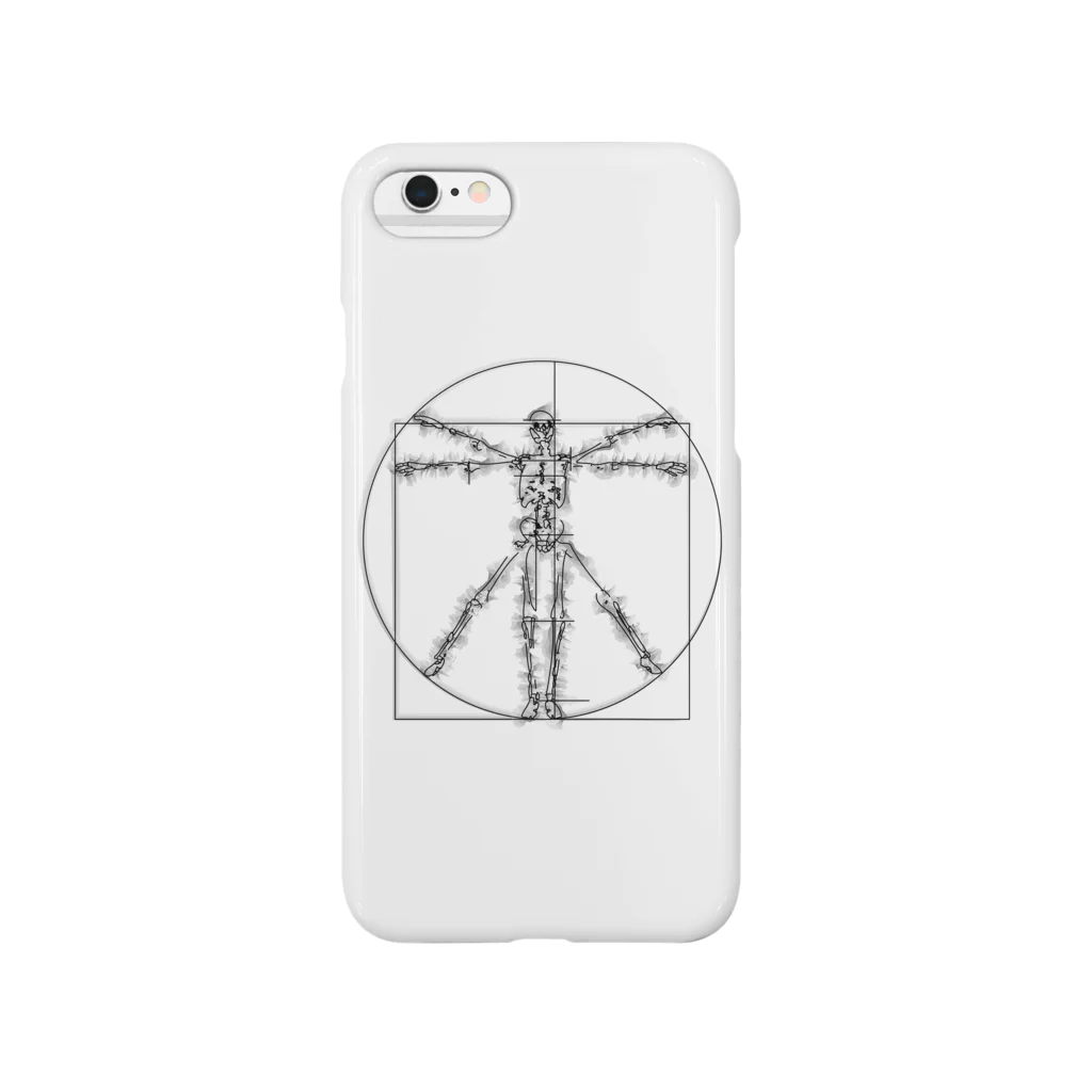 AURA_HYSTERICAのVitruvian_Man Smartphone Case