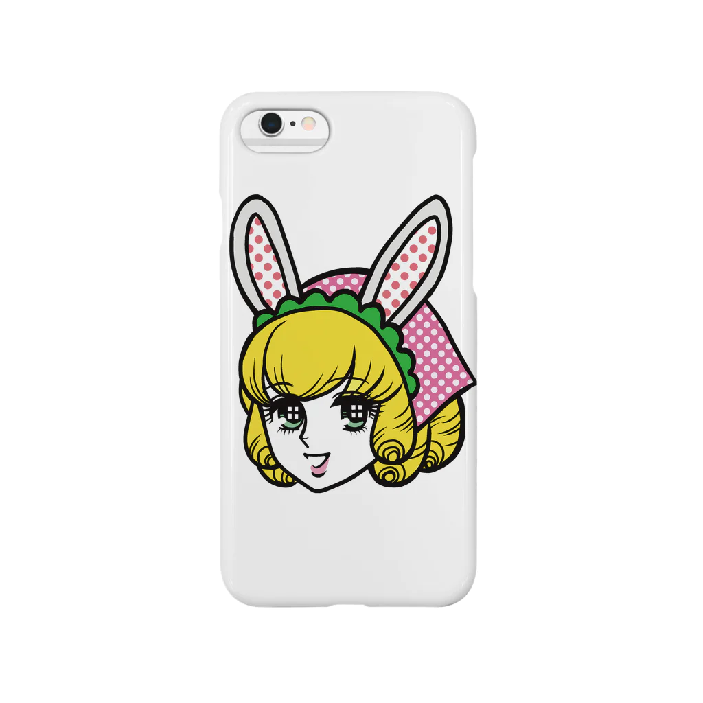 白ふくろう舎のうさガール Smartphone Case