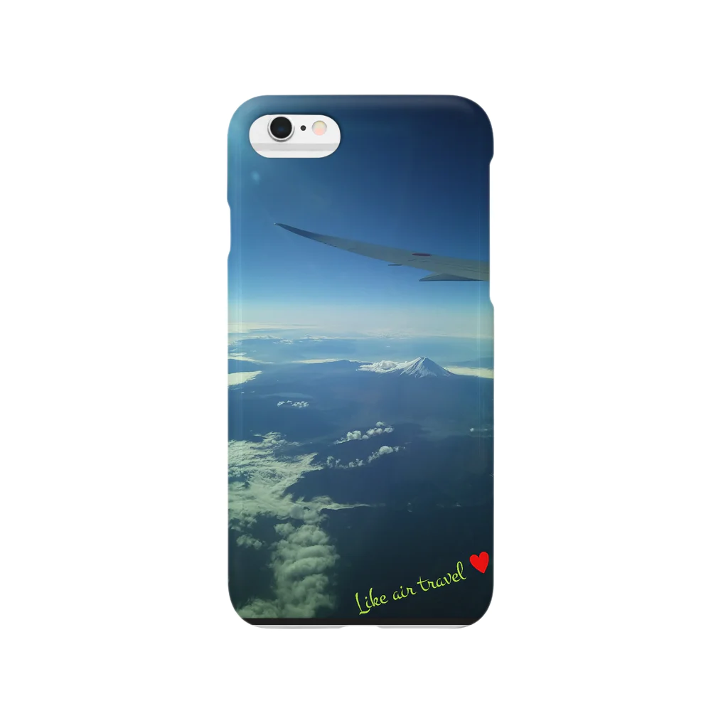 nonococoro-love2の空の旅～富士～ Smartphone Case