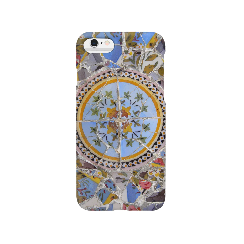 mon petit chatのParc -Barcelone- Smartphone Case