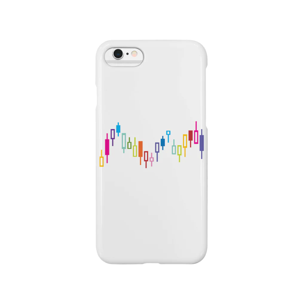 AURA_HYSTERICAのローソク足 Smartphone Case