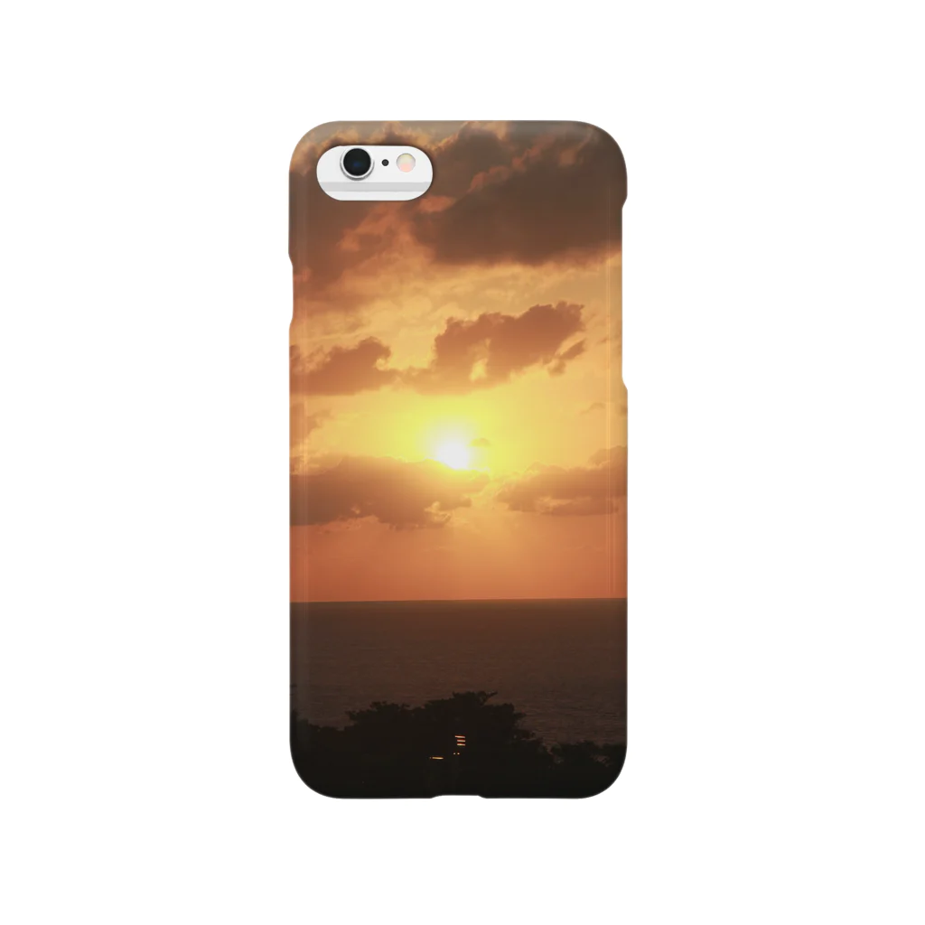 いぶの沖縄の夕日 Smartphone Case