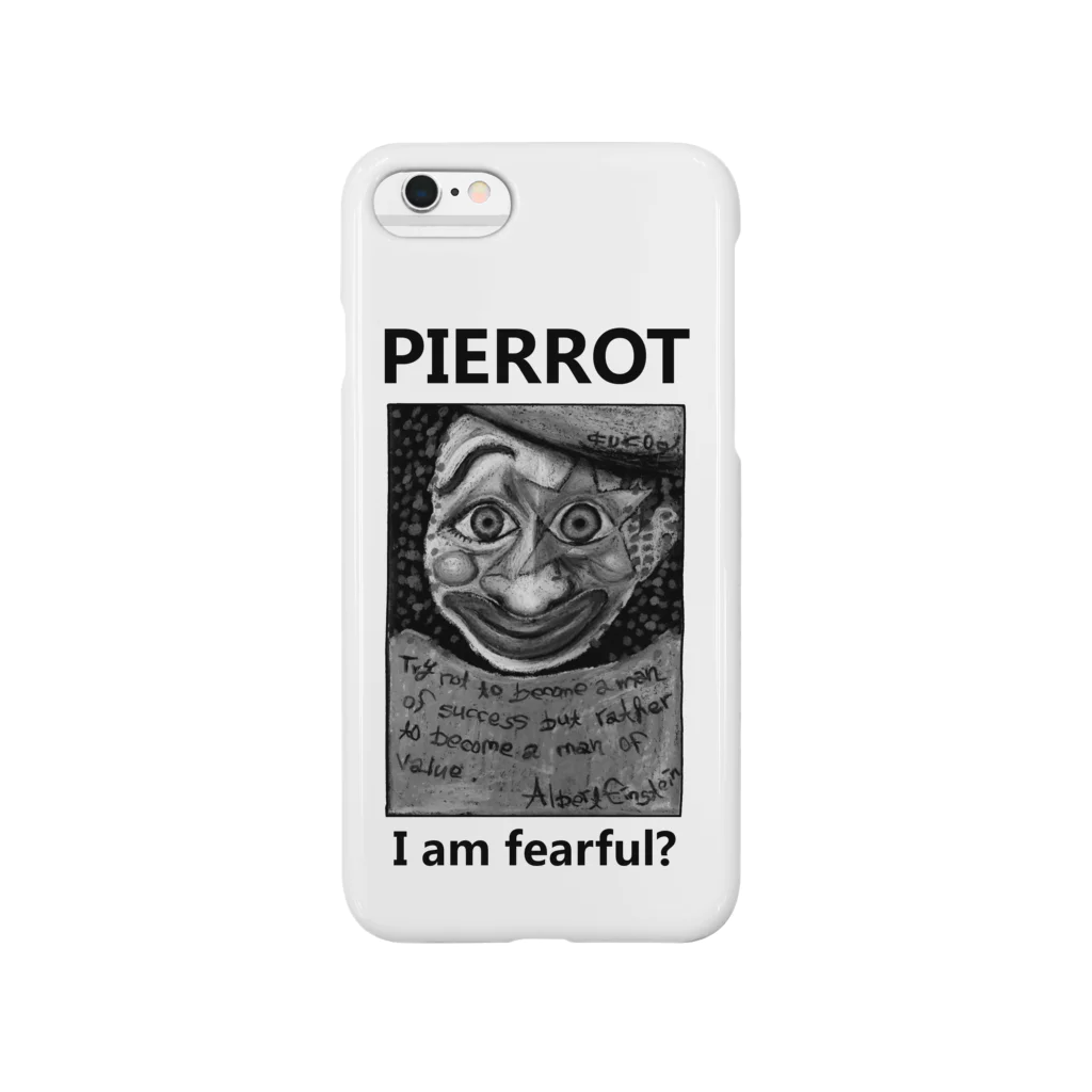 手描き屋さんのPIERROT Smartphone Case